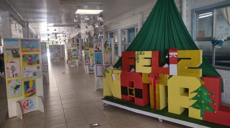 Mostra de arte está movimentando a Escola Marechal Rondon nesta semana