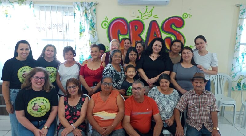 Muitas ações foram realizadas durante o mês de outubro no Grupo de Idosos do CRAS de Otacílio Costa