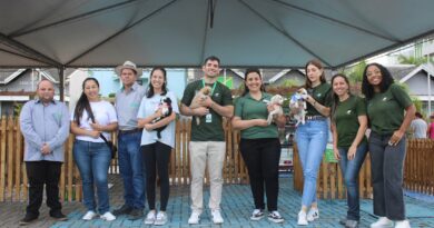 Prefeitura Municipal e Klabin realizam feira de adoção e garantem novos lares para cães em Otacílio Costa